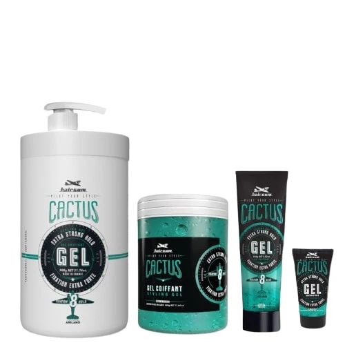 Gel Fixation Extra Forte Senteur Cactus 40g / 100g / 500g / 900g